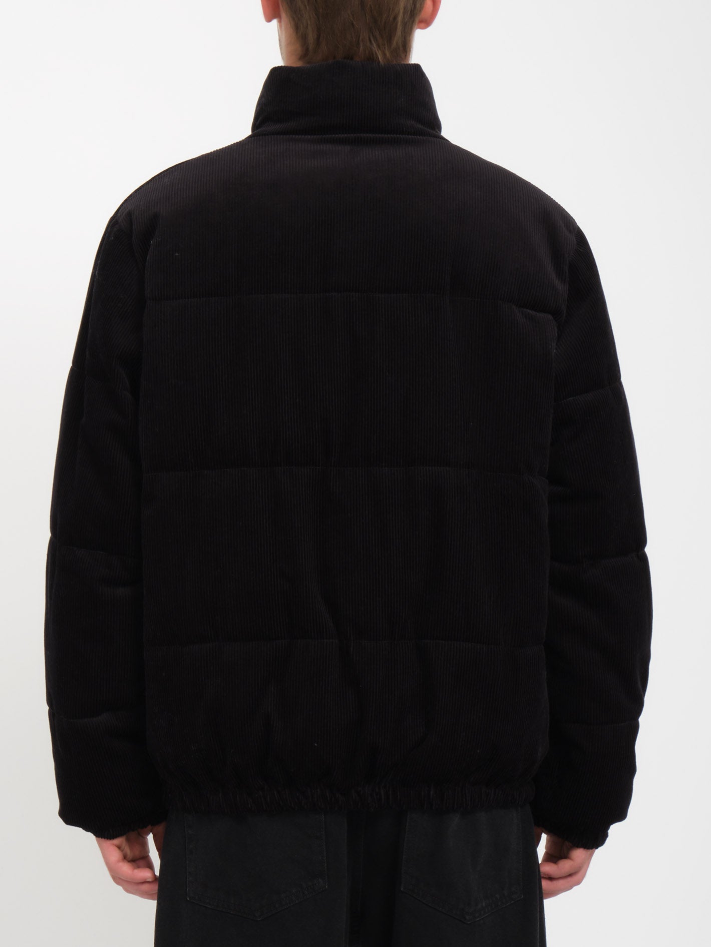 Max Sherman Down Jacket (Reversible) - BLACK