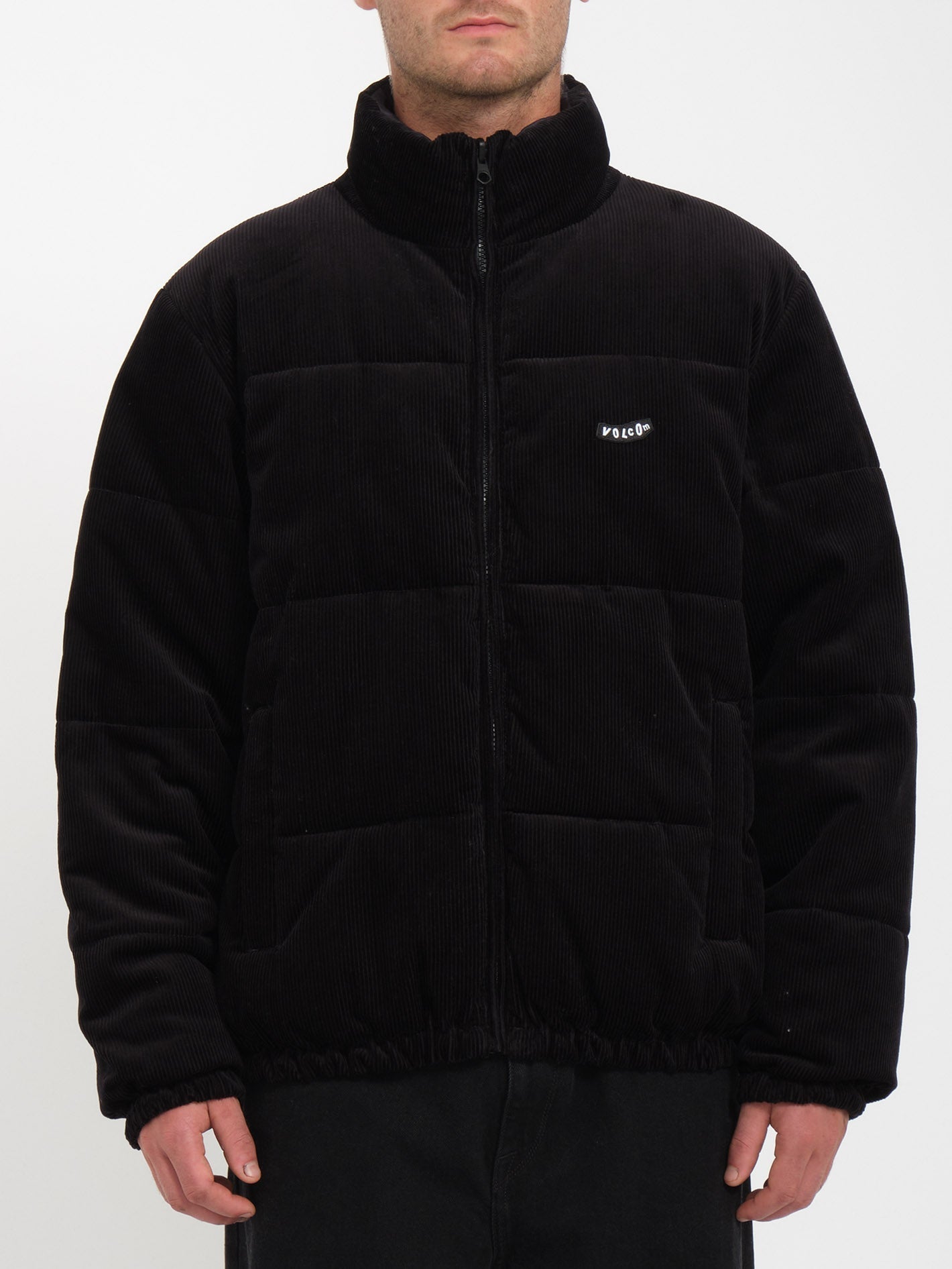 Max Sherman Down Jacket (Reversible) - BLACK