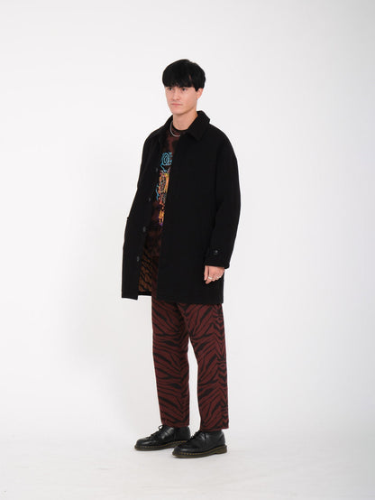 Peacoat Floyder Mantel - SCHWARZ