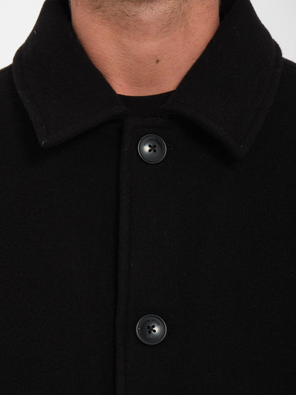 Peacoat Floyder Mantel - SCHWARZ