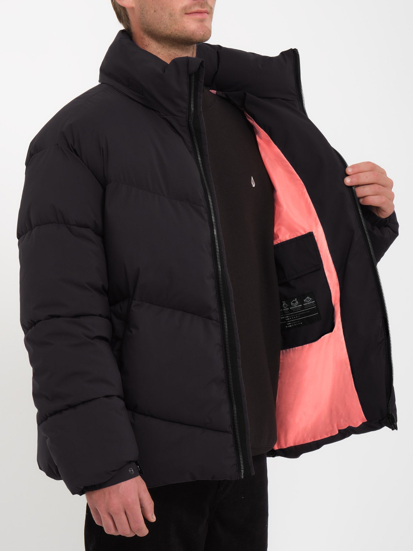 Goldsmooth Down Jacket - BLACK COMBO