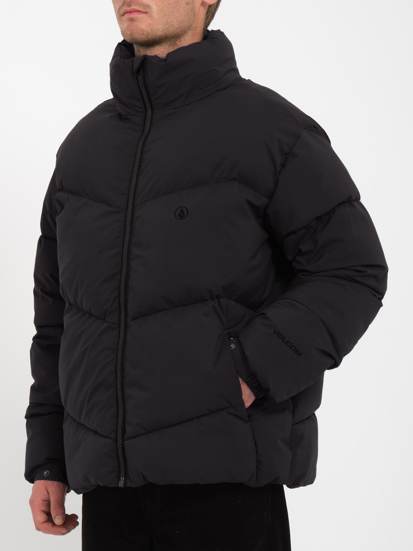 Goldsmooth Down Jacket - BLACK COMBO
