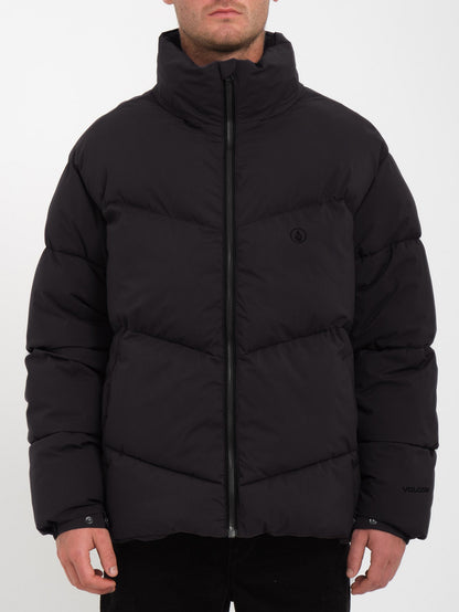 Goldsmooth Down Jacket - BLACK COMBO