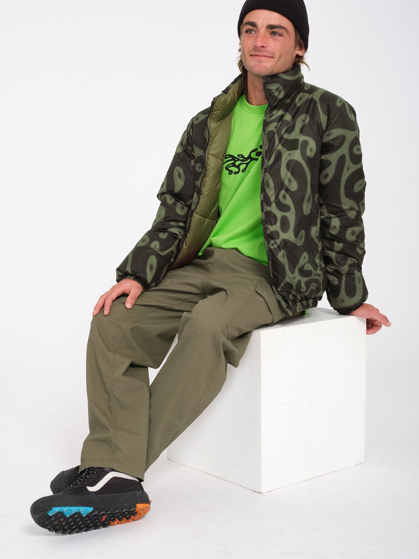 Zephyr Wallstone Jacket (reversible) - WINTERMOSS