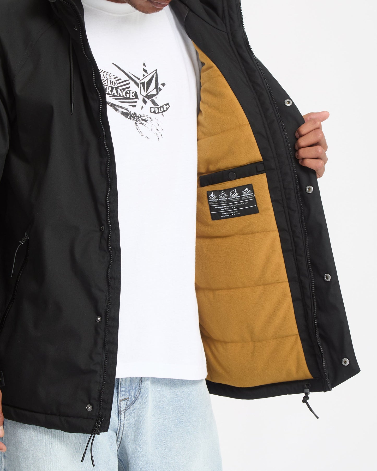 Stoke Stone II 10K Jacke - Schwarz