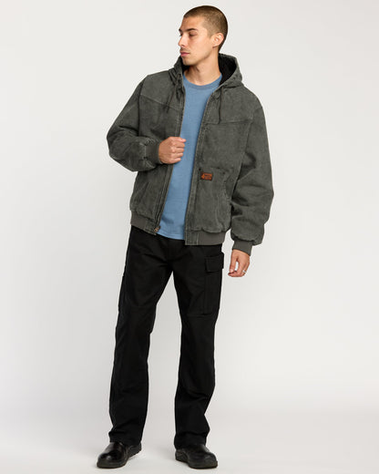 Hamilstorm Jacke - Rinsed Black