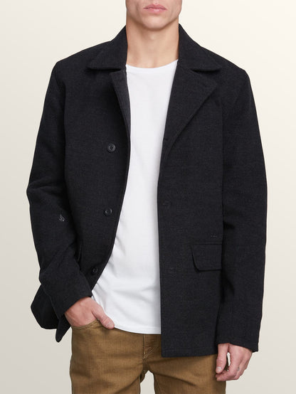 Veste Broken Boat - Heather Black