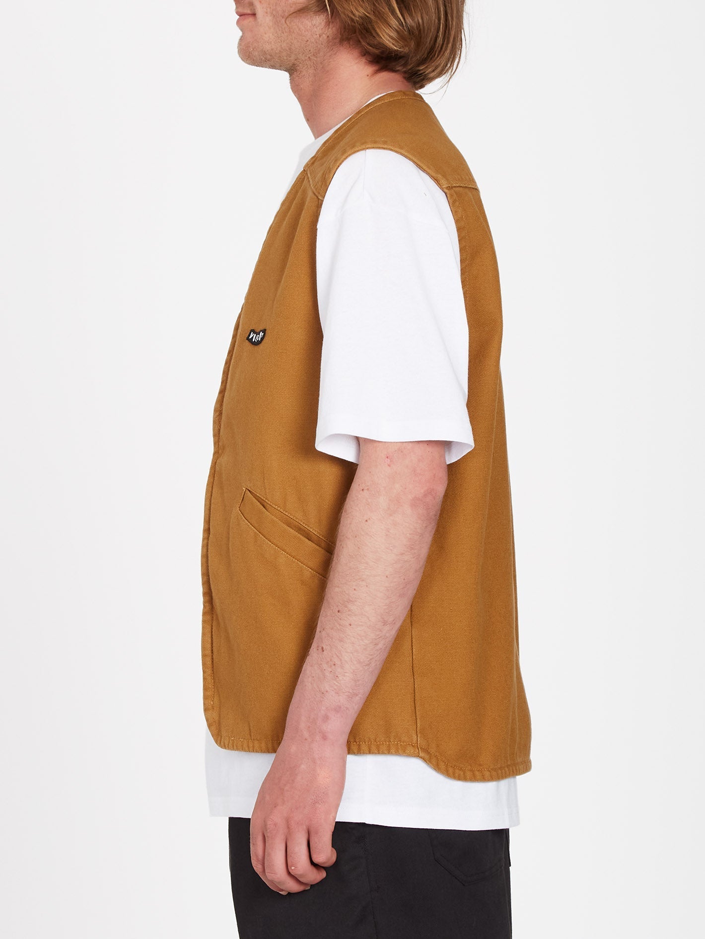 Vester Sleeveless Jacket - RUBBER