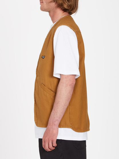 Vester Sleeveless Jacket - RUBBER