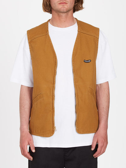 Vester Sleeveless Jacket - RUBBER