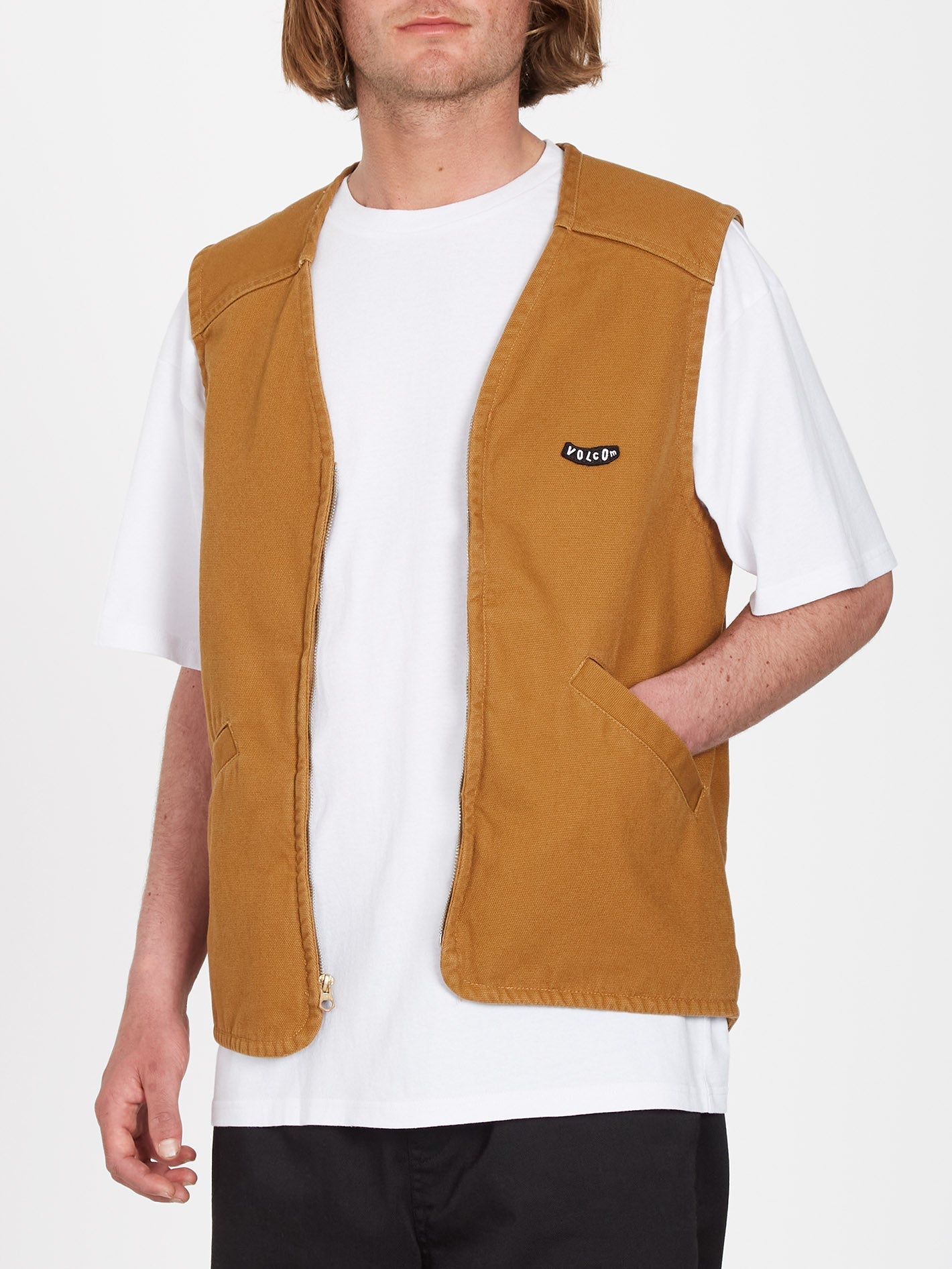 Vester Sleeveless Jacket - RUBBER
