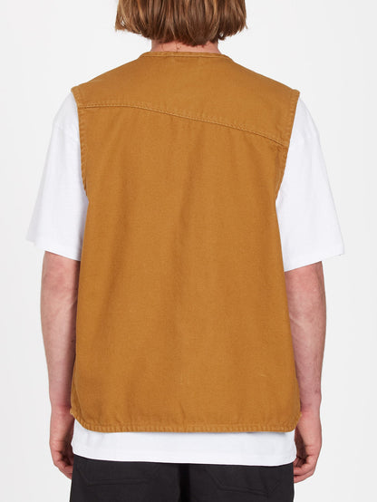 Vester Sleeveless Jacket - RUBBER