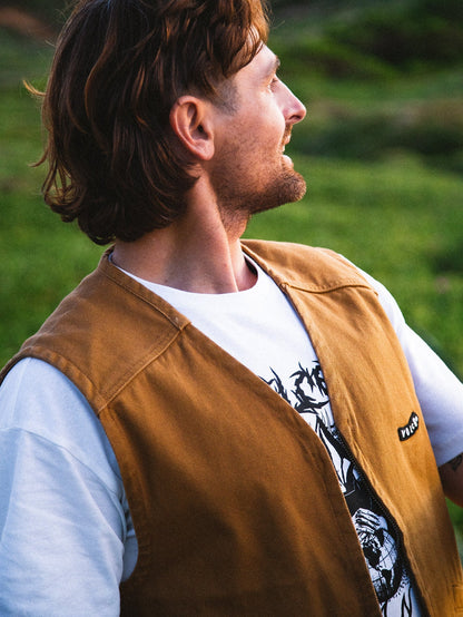 Vester Sleeveless Jacket - RUBBER