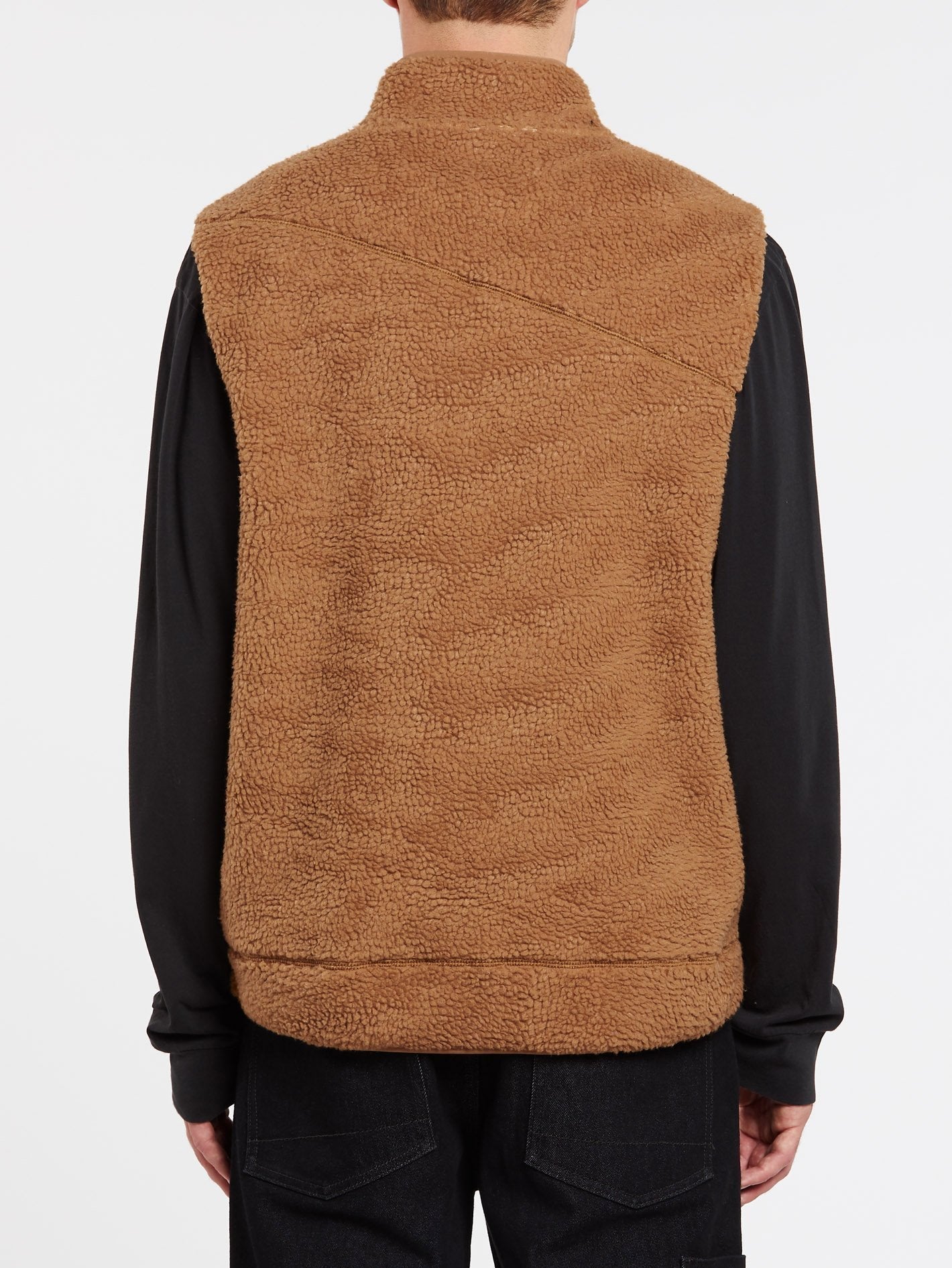 Ärmellose Jacke Volcom X Girl Skateboards - TABAK