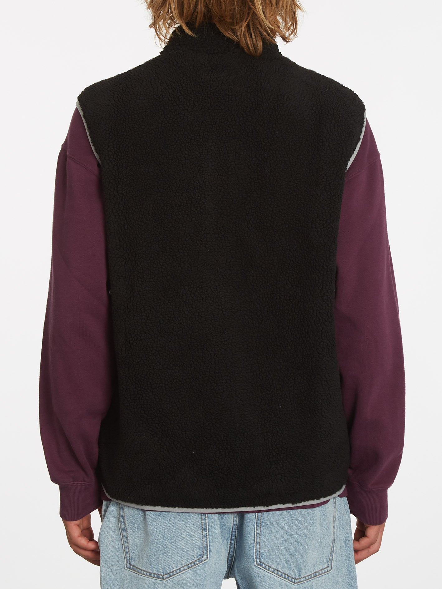 Muzzer Fuzzar Ärmellose Jacke - SCHWARZ