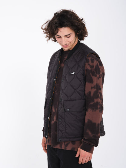 Bowered Jacket (Reversible) - BITTER CHOCOLATE