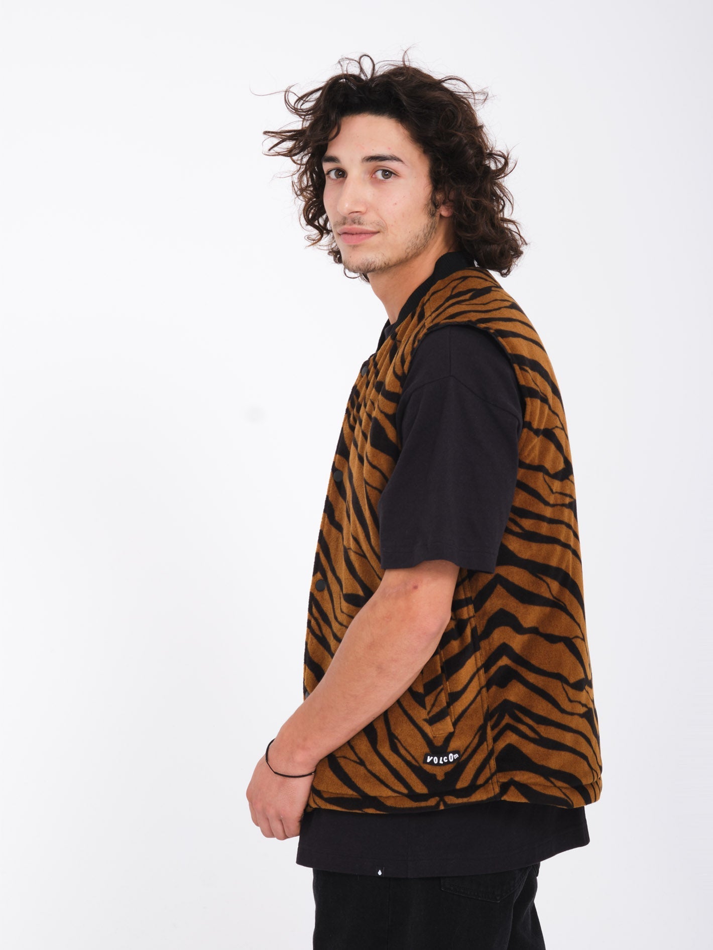 Bowered Jacket (Reversible) - BITTER CHOCOLATE
