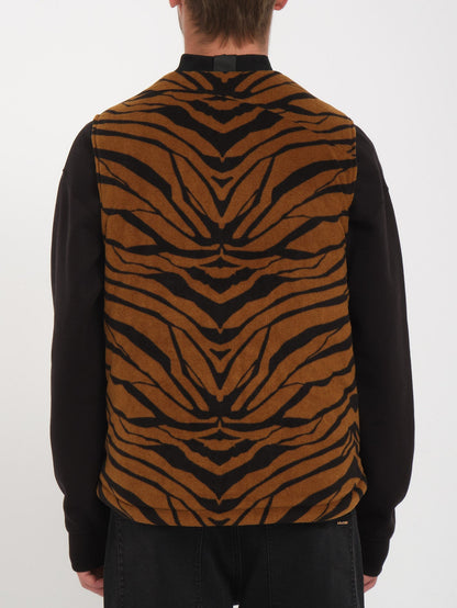 Bowered Jacket (Reversible) - BITTER CHOCOLATE