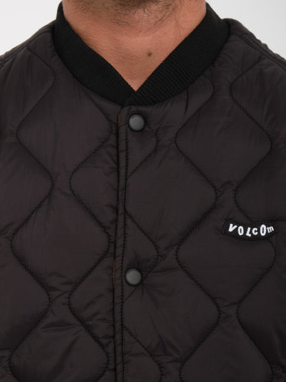 Bowered Jacket (Reversible) - BITTER CHOCOLATE