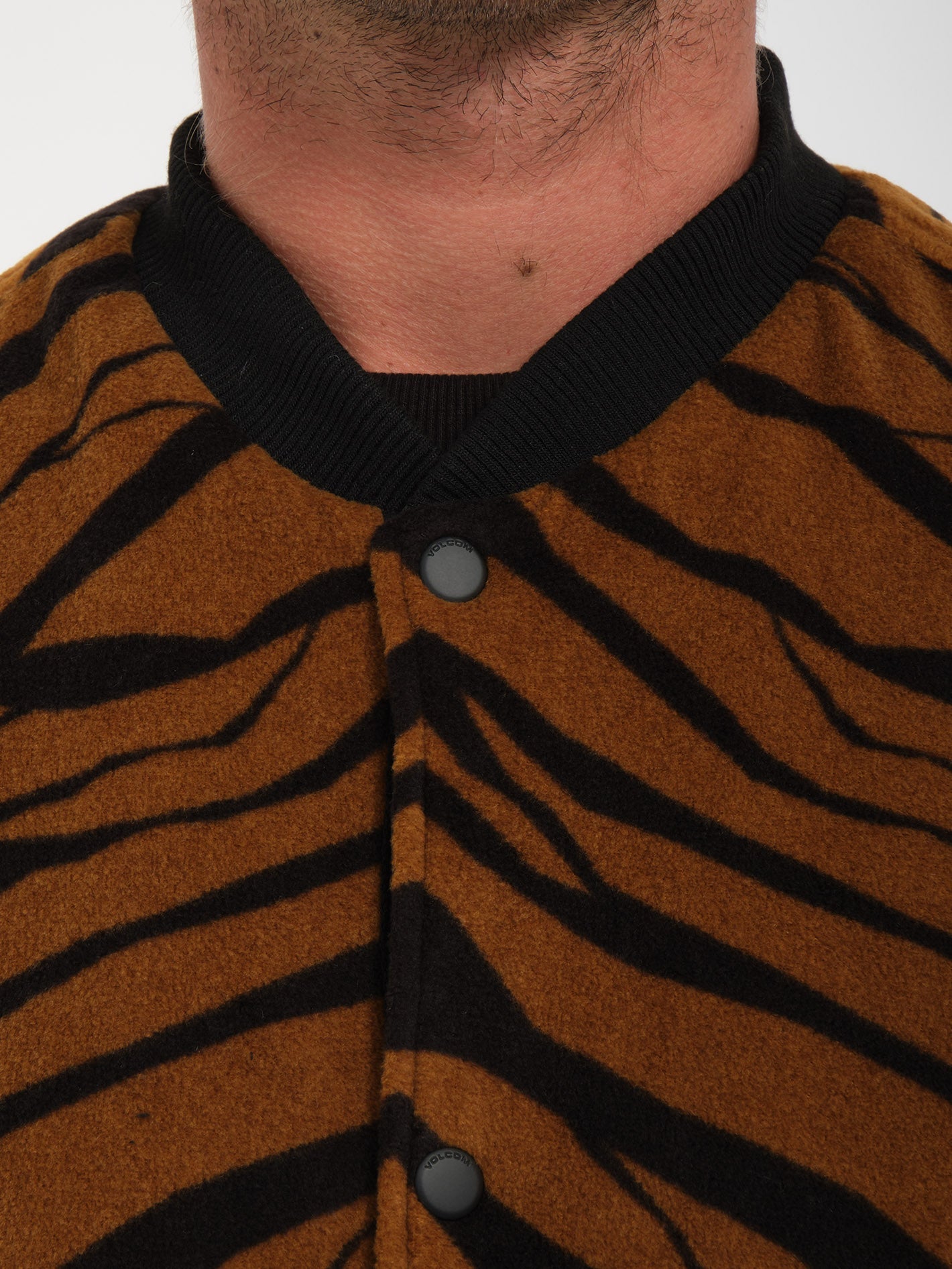 Bowered Jacket (Reversible) - BITTER CHOCOLATE