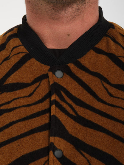 Bowered Jacket (Reversible) - BITTER CHOCOLATE