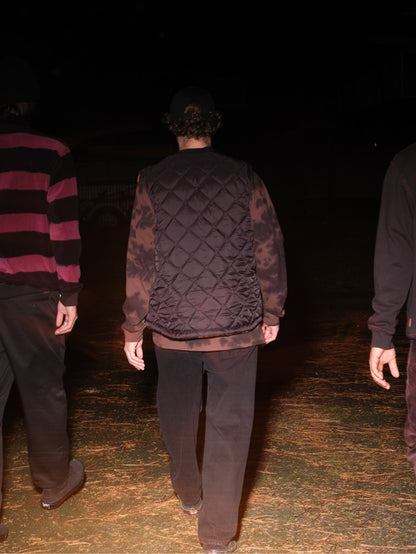 Bowered Jacket (Reversible) - BITTER CHOCOLATE