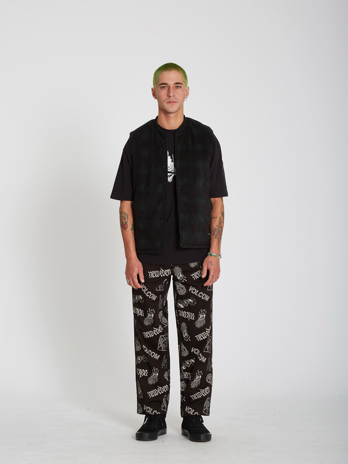Veste sans manche Bowered (Réversible) - BLACK