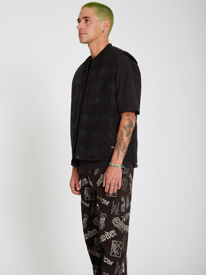 Veste sans manche Bowered (Réversible) - BLACK