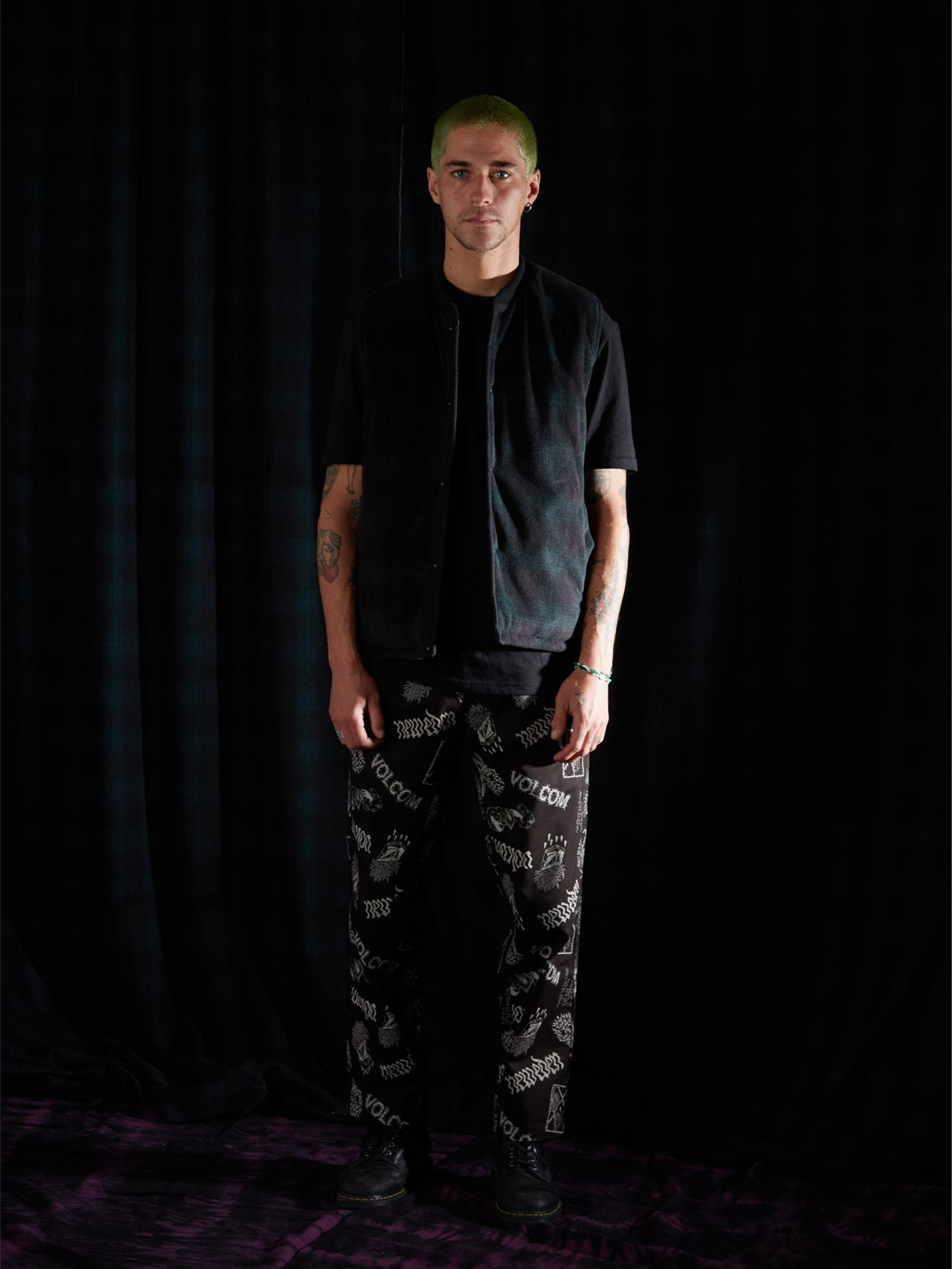 Veste sans manche Bowered (Réversible) - BLACK