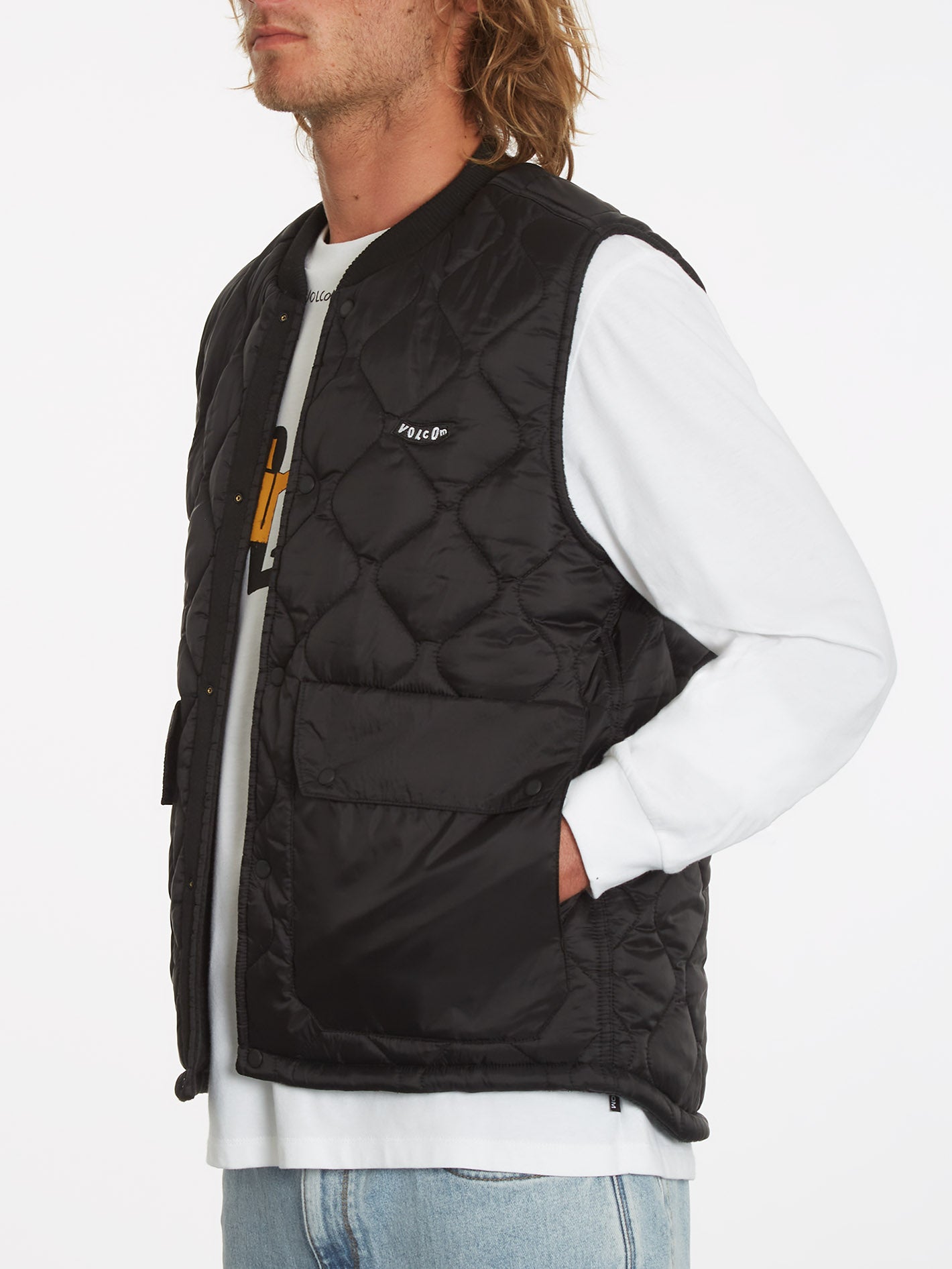 Veste sans manche Bowered (Réversible) - BLACK