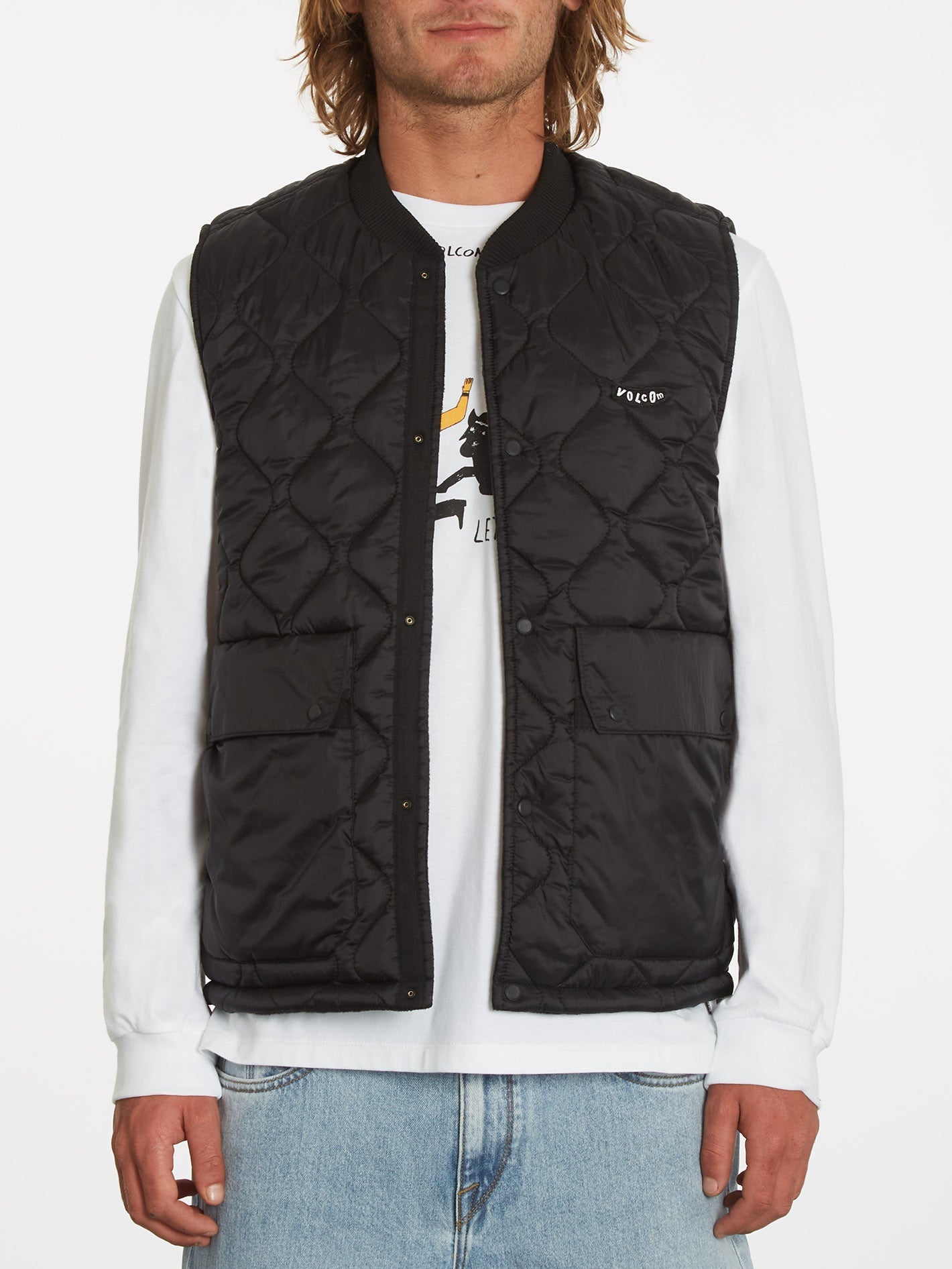 Veste sans manche Bowered (Réversible) - BLACK