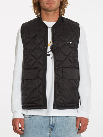 Veste sans manche Bowered (Réversible) - BLACK