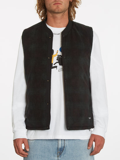 Veste sans manche Bowered (Réversible) - BLACK