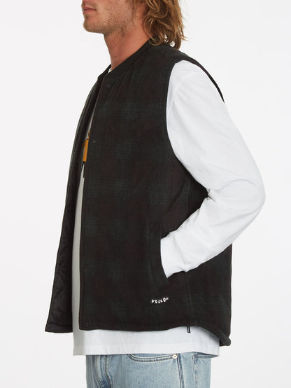 Veste sans manche Bowered (Réversible) - BLACK
