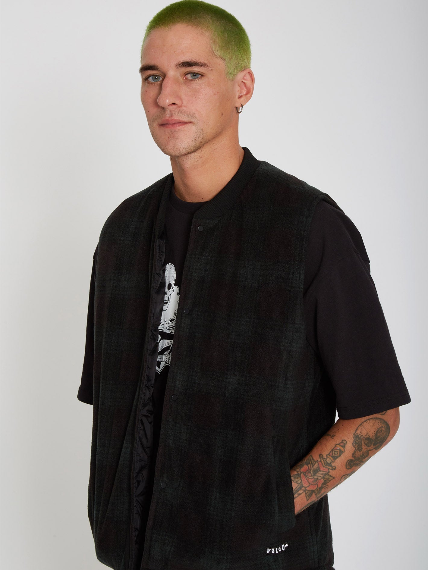 Veste sans manche Bowered (Réversible) - BLACK