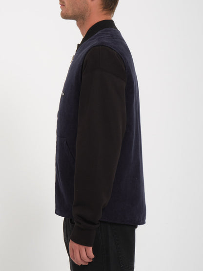 V-Team Ärmellose Jacke - MARINEBLAU