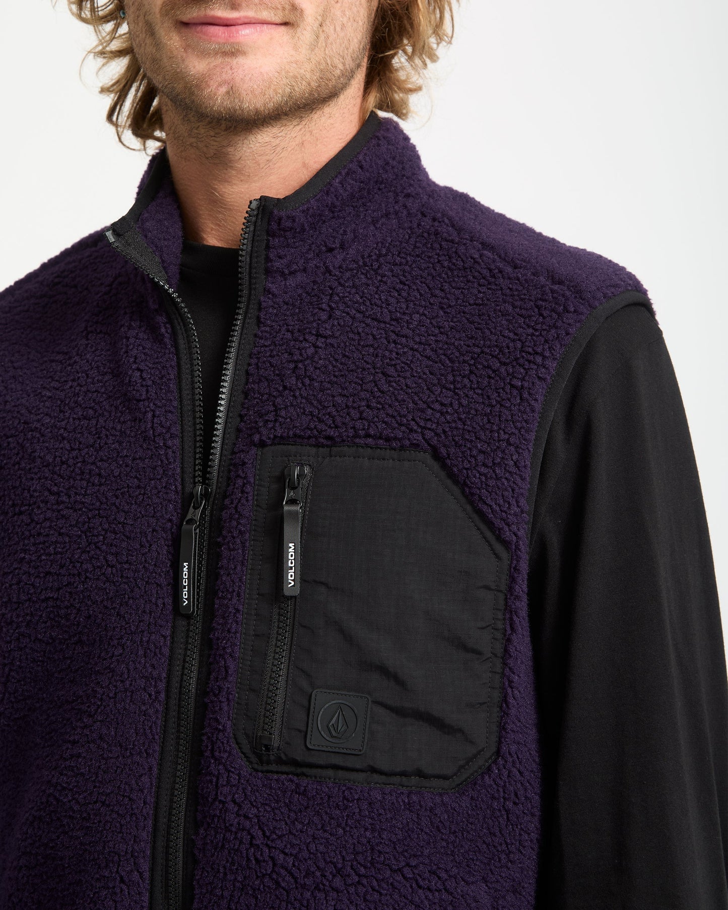 Muzzer Fuzzar Jacke - Dunkelviolett