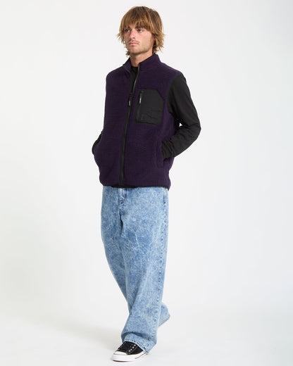 Muzzer Fuzzar Jacke - Dunkelviolett