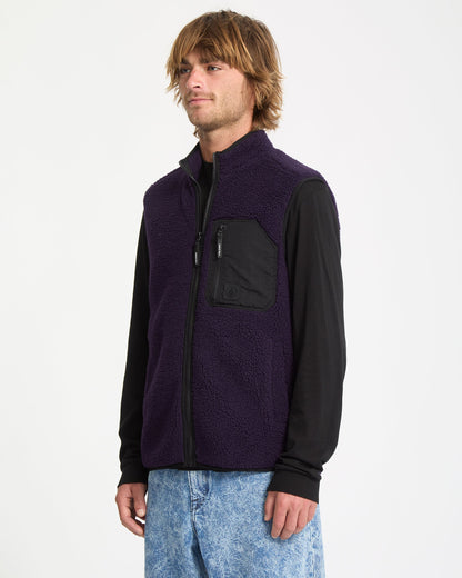 Muzzer Fuzzar Jacke - Dunkelviolett