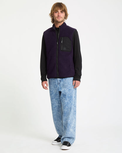 Muzzer Fuzzar Jacke - Dunkelviolett