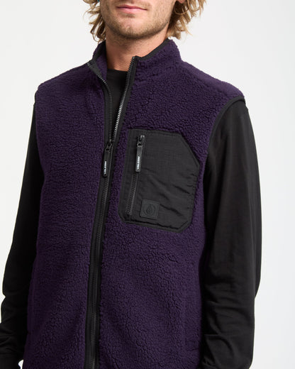 Muzzer Fuzzar Jacke - Dunkelviolett