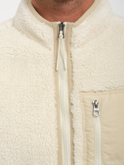 Muzzer Fuzzar Jacke - SCHMUTZIG WEISS