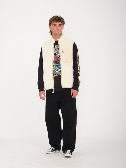 Muzzer Fuzzar Jacke - SCHMUTZIG WEISS