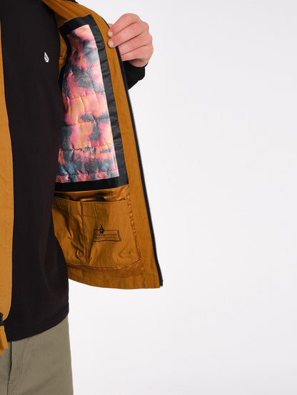 Tds Bryan Iguchi sleeveless jacket - CHESTNUT BROWN