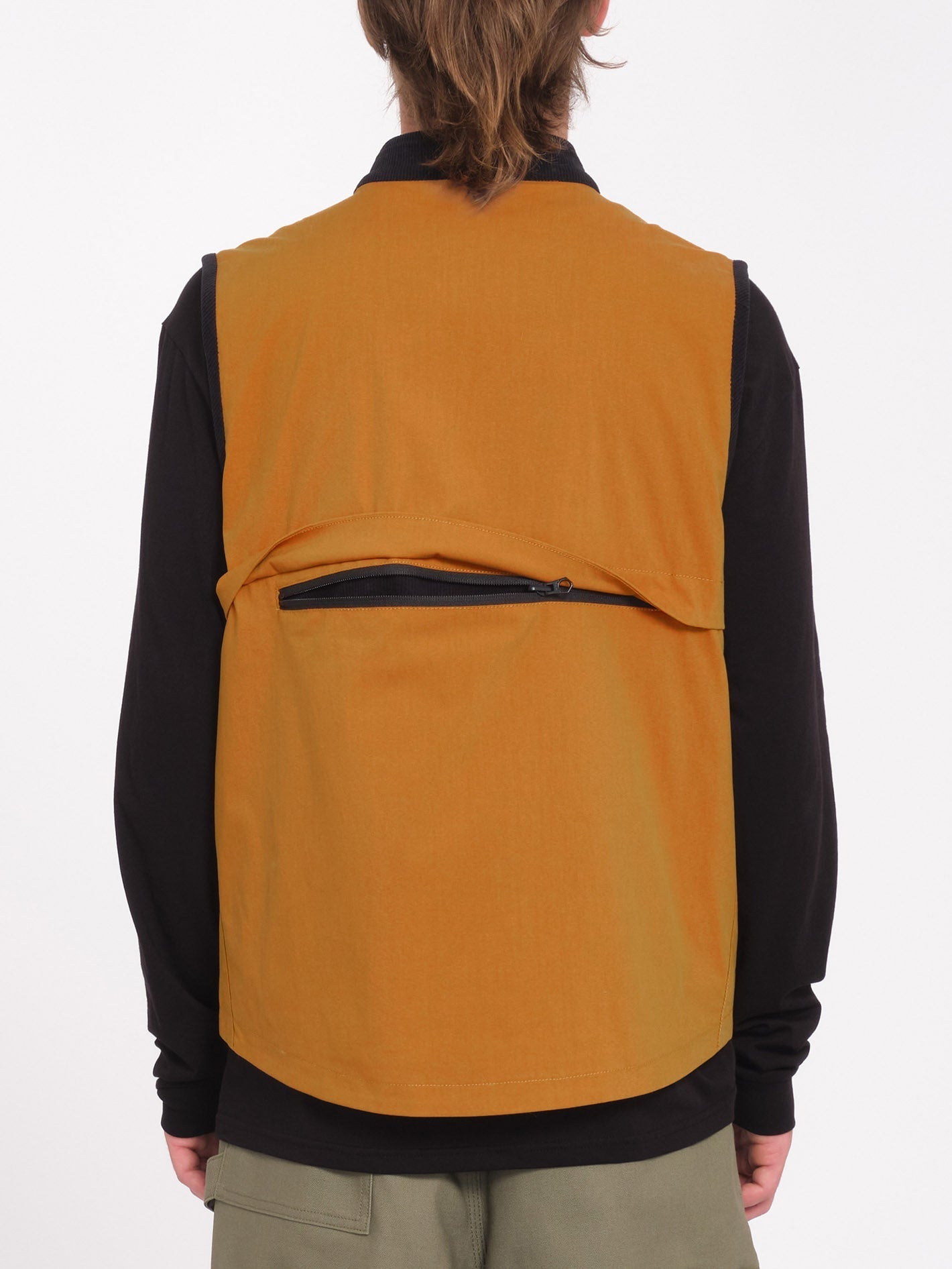 Tds Bryan Iguchi sleeveless jacket - CHESTNUT BROWN