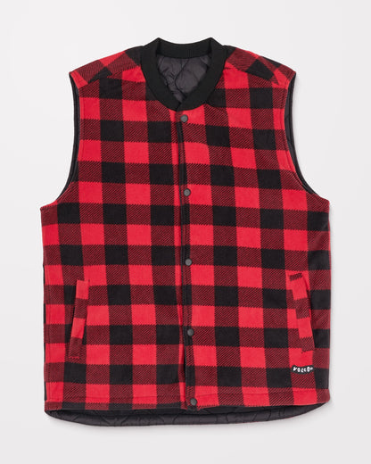 Bowered Reversible Jacket - Lifeguard Red