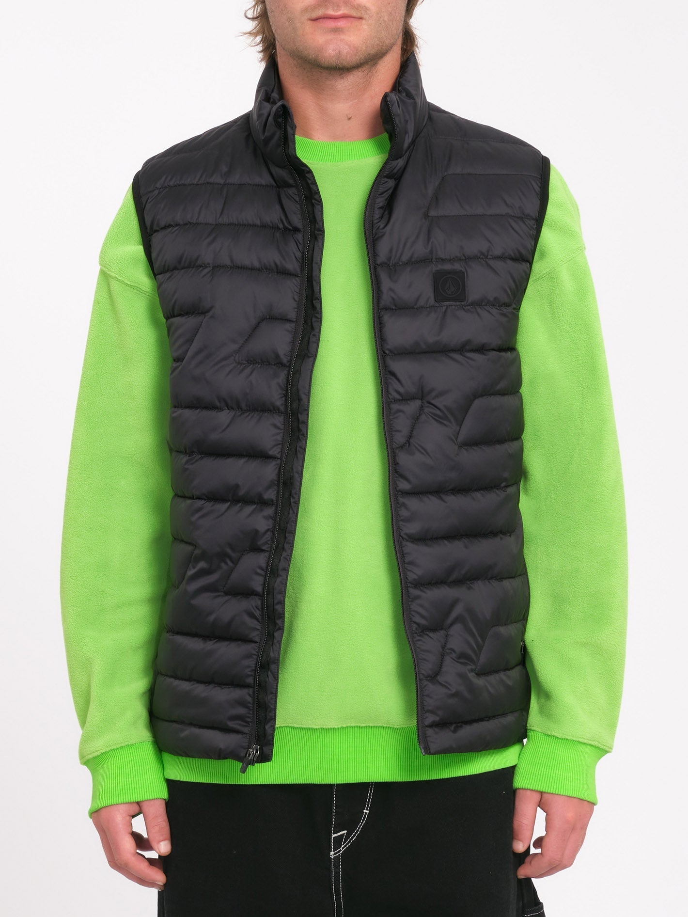 Westone Sleeveless Down Jacket - BLACK