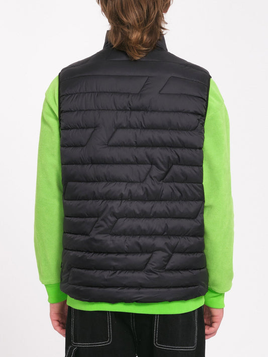 Westone Sleeveless Down Jacket - BLACK