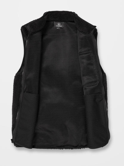 Muzzer Fuzzar Ärmellose Jacke - SCHWARZ