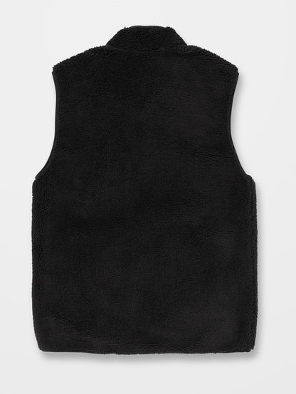 Muzzer Fuzzar Ärmellose Jacke - SCHWARZ